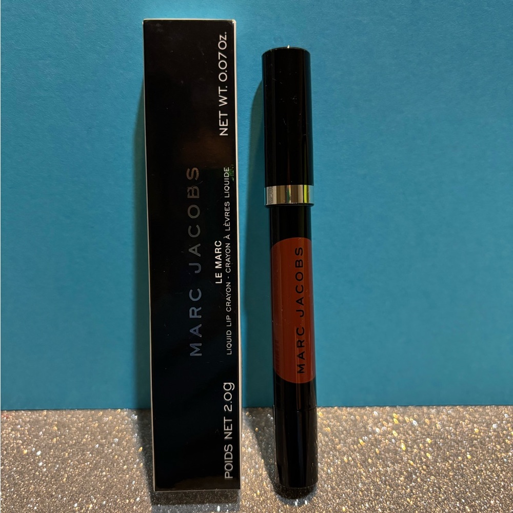 BNIB! Discontinued! HTF! Marc Jacobs Le Marc Liquid Lip Crayon BURN NOTICE 370
